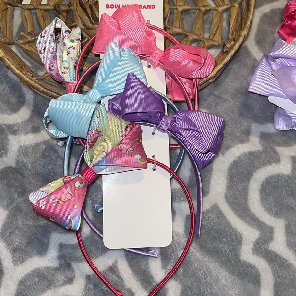 NEW Bow headband 5 pack